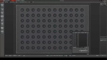 图 1：LAS X Navigator 可以定义任意数量的焦点来构建焦点图。